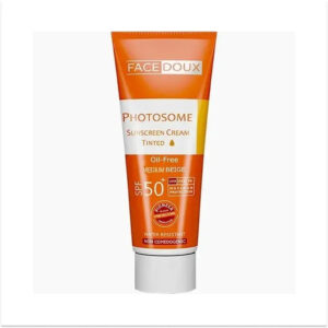 کرم ضدآفتاب پوست چرب SPF50+ بی‌رنگ فیس دوکس 40 میلی‌لیتر
