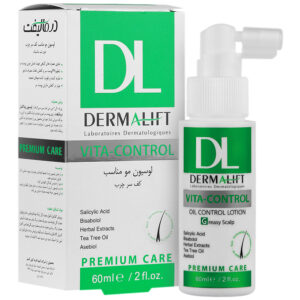 لوسیون مو مناسب کف سر چرب (ویتاکنترل) 60 میلی‌لیتر